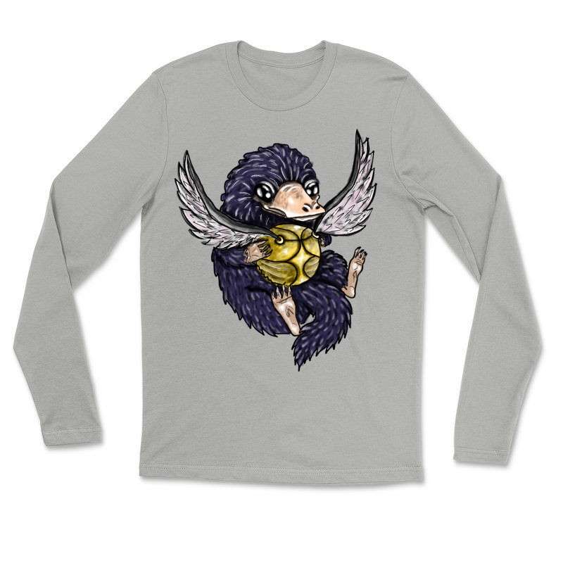 Gyerek hosszú ujjú póló Niffler és aranycikesz