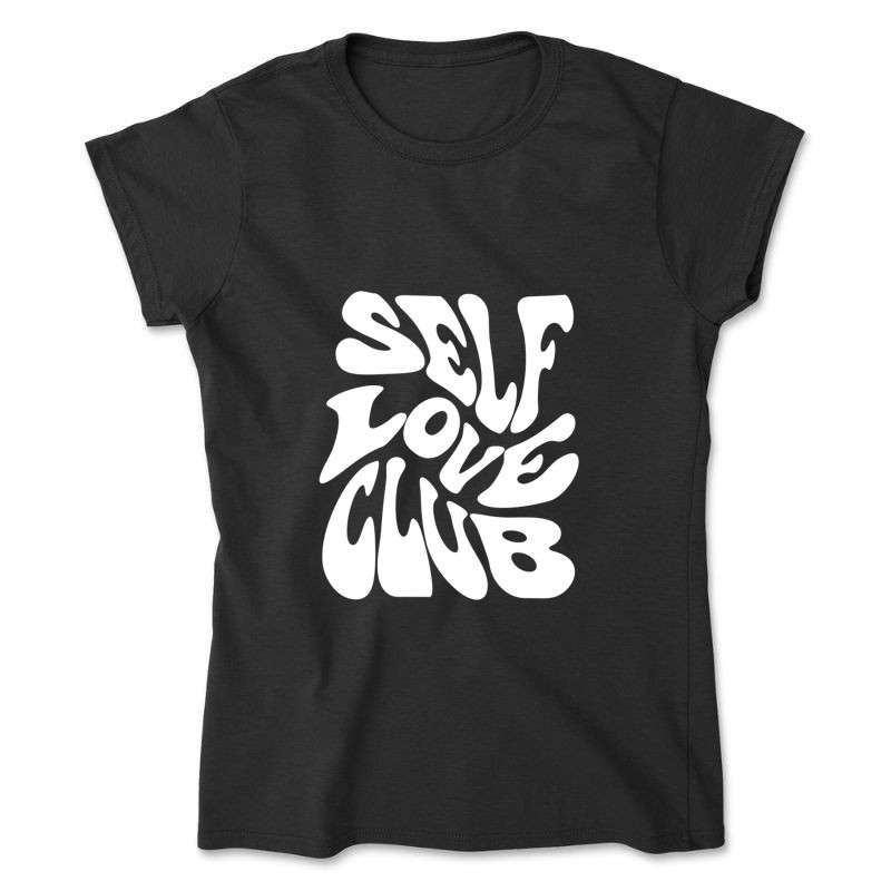 Női póló Self love club