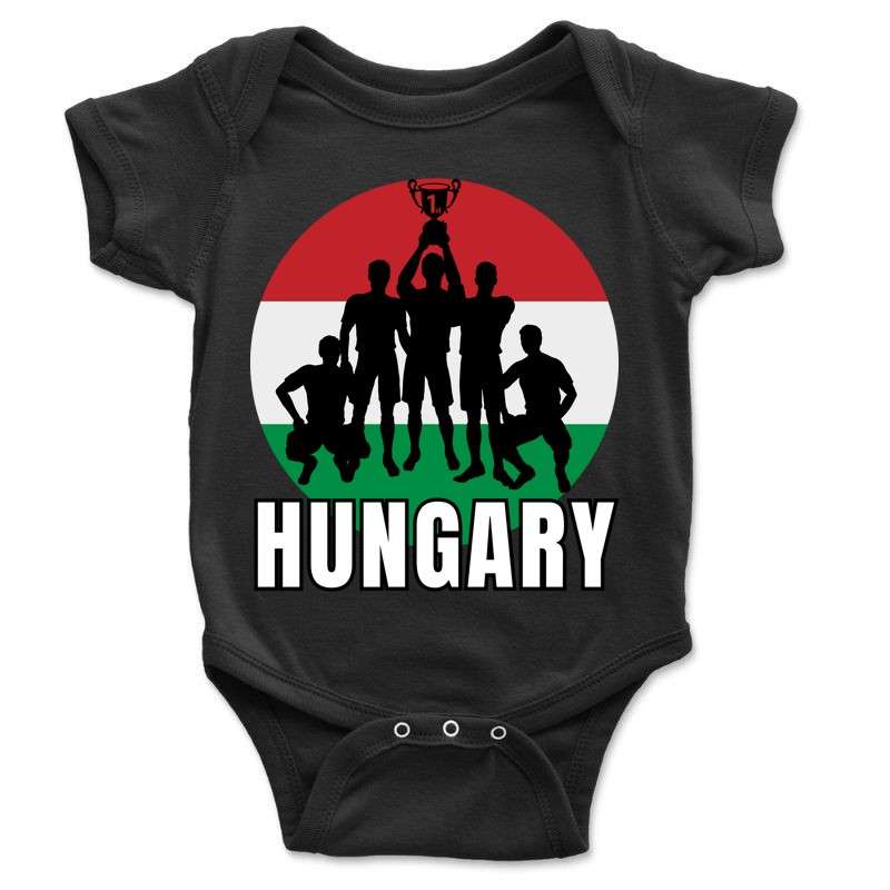 Baba body Hungary, Focista szív, Hajrá Magyarok! Szurkolói design
