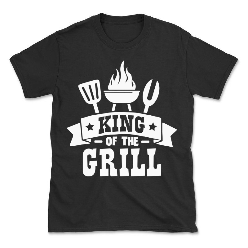 Férfi póló Grill király - King of the grill