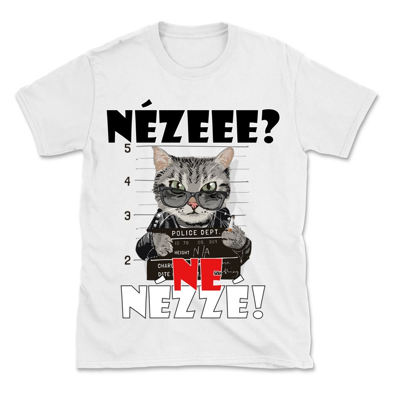 Gyerek póló Ne nézzé! 221205 003