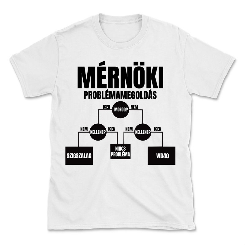 Gyerek póló Mérnöki problémamegoldás
