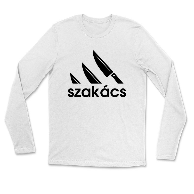 Hosszú ujjú póló (unisex) Szakács márka