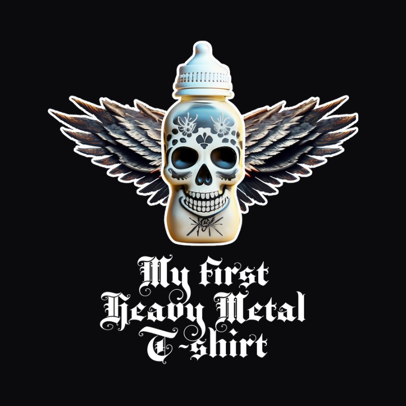 Első Heavy Metal pólóm