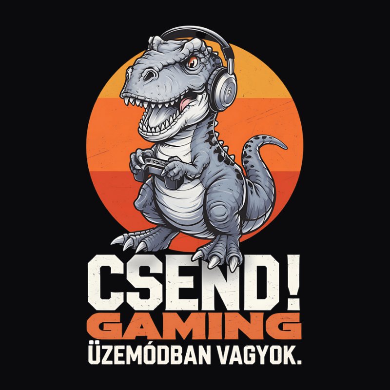 Csend gaming üzemódban vagyok