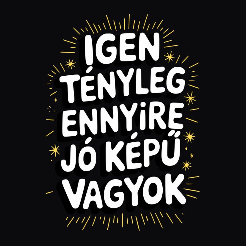 Igen tényleg ennyire jó képű vagyok