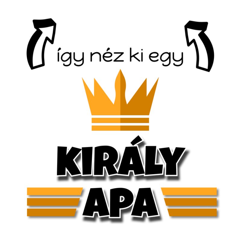 Így néz ki egy király apa - ajándék apának