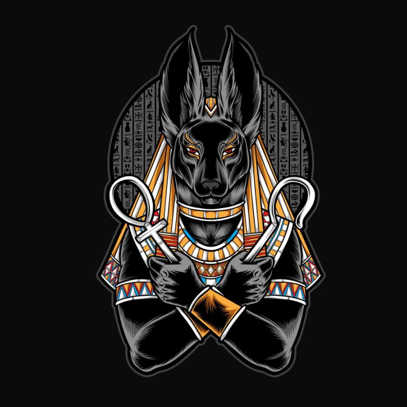 Anubis fekete