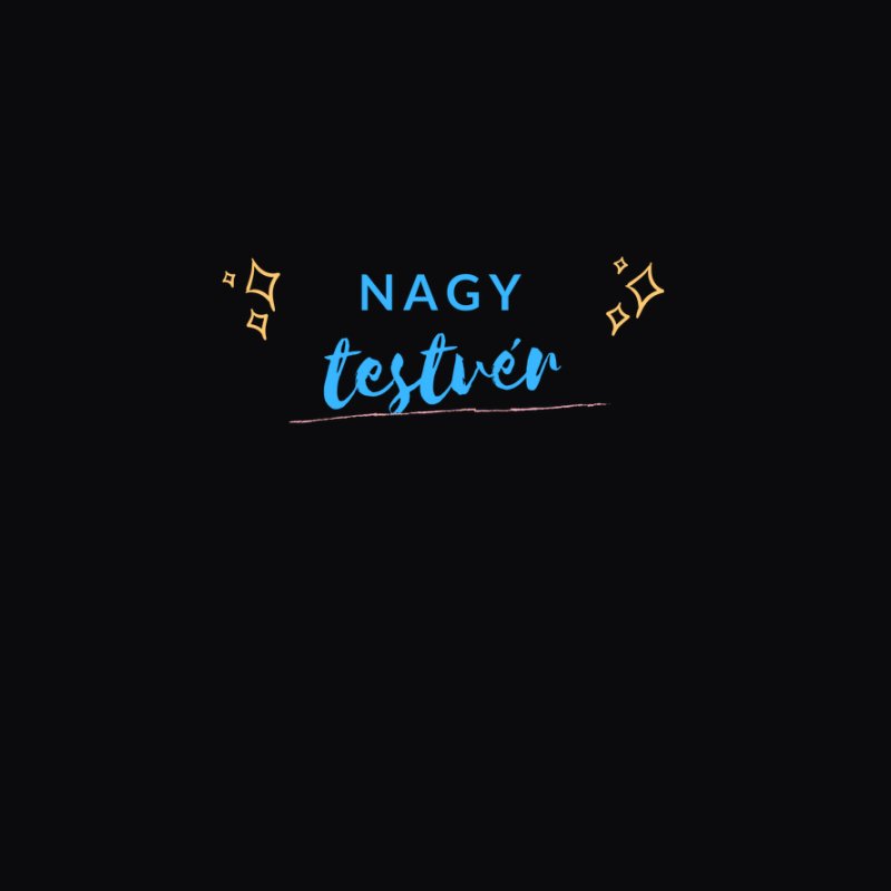 Nagy testvér kék