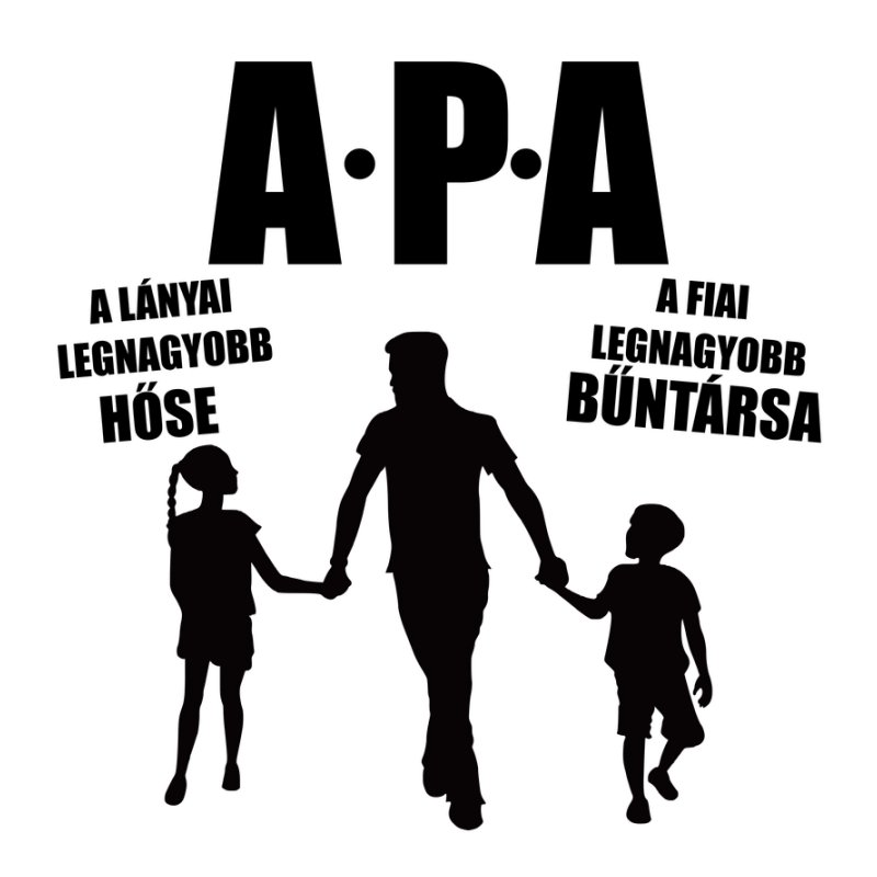 Apa lánya és fia gyerekekkel
