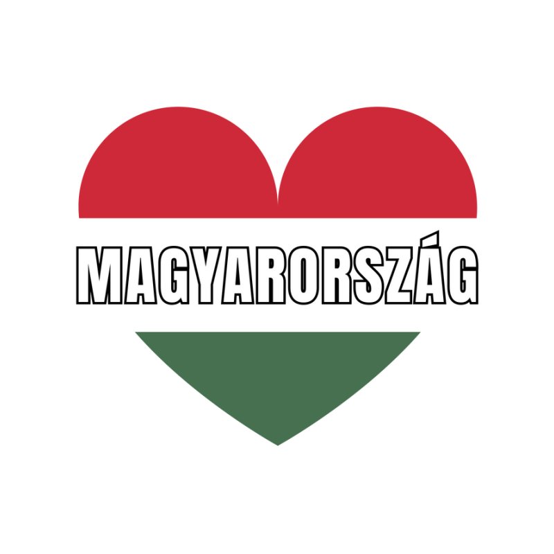 Magyarország, Magyar szív, Szurkolói design