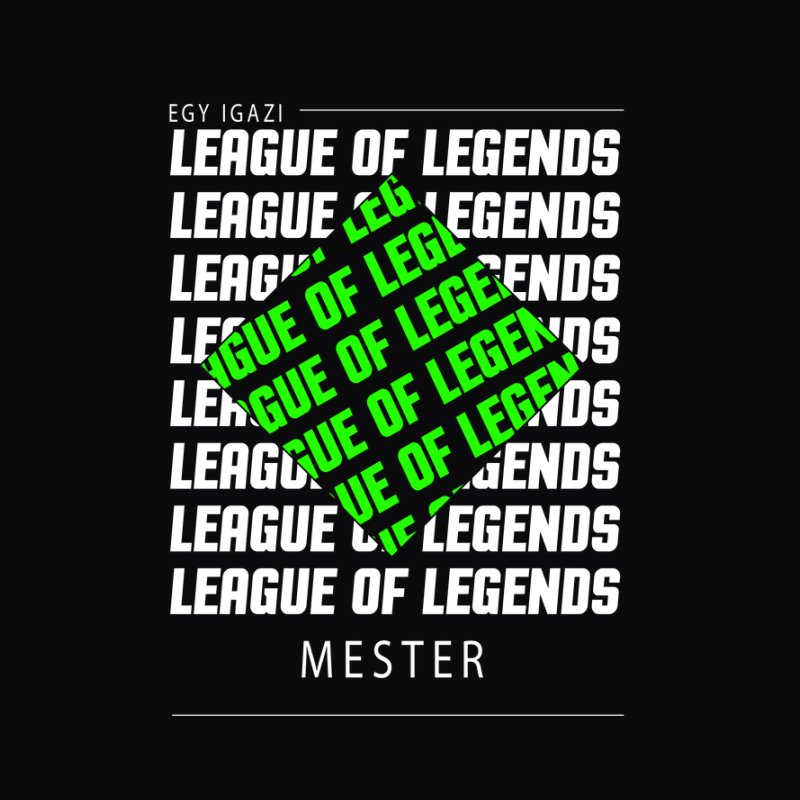 Legue of Legends mester