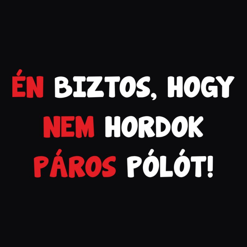 Én biztos, hogy nem férfi