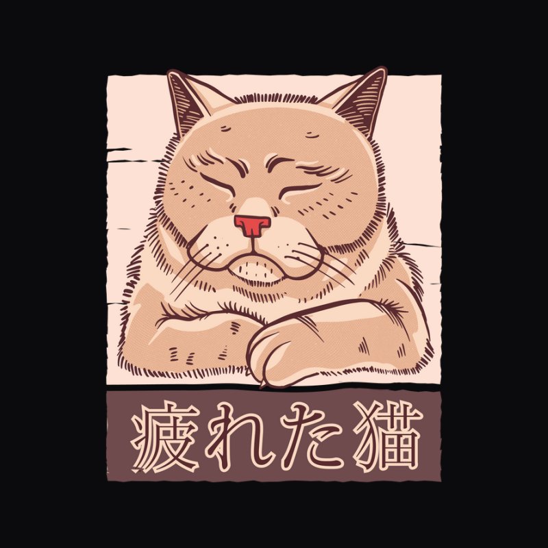 Tired Cat