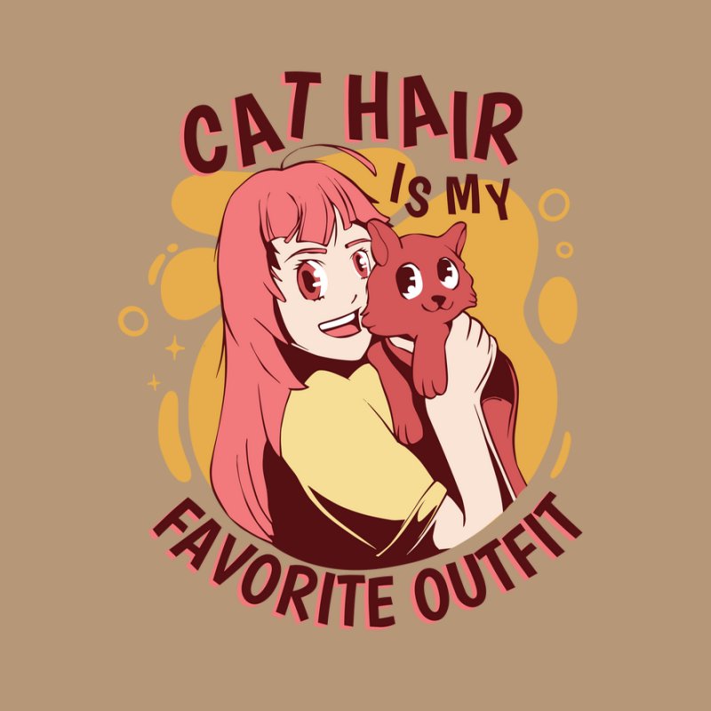 Cat hair is my favorite outfit