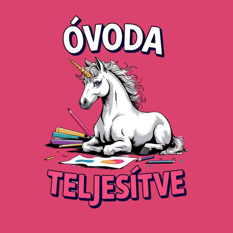 Óvoda teljesítve unicornis