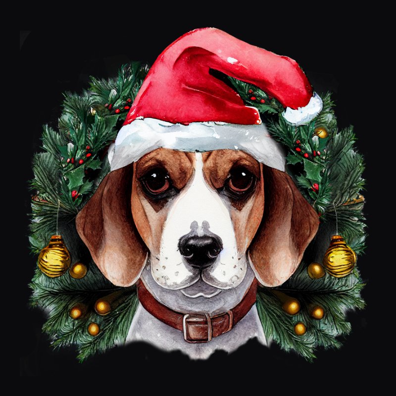 Karácsonyi beagle