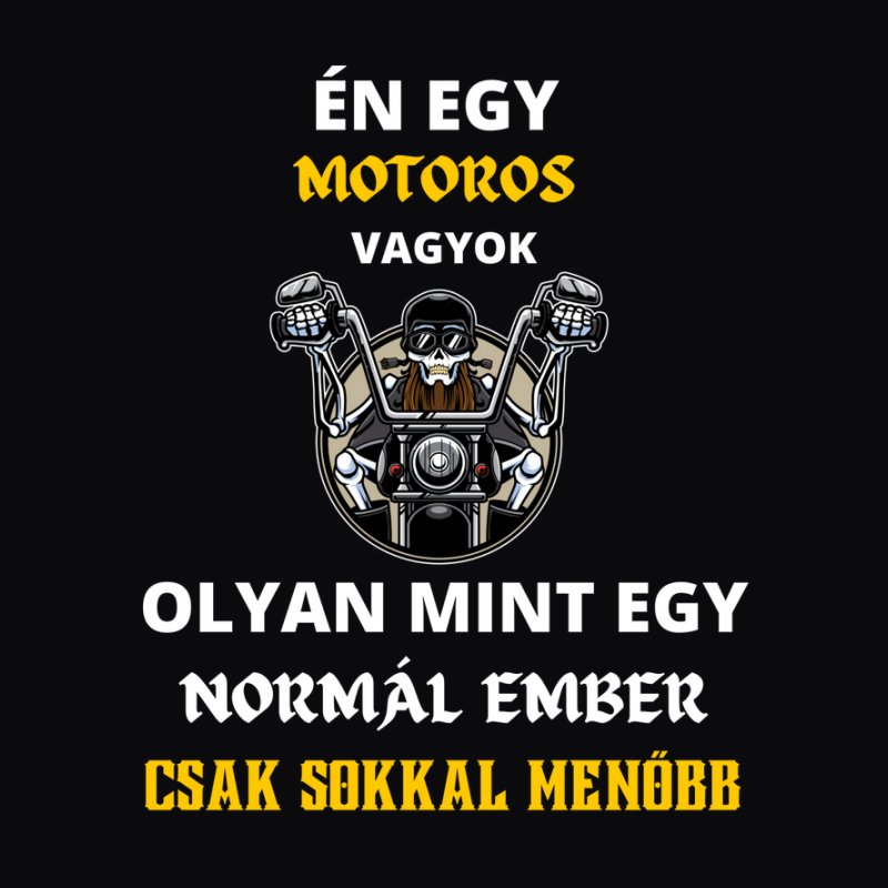 Motoros vagyok