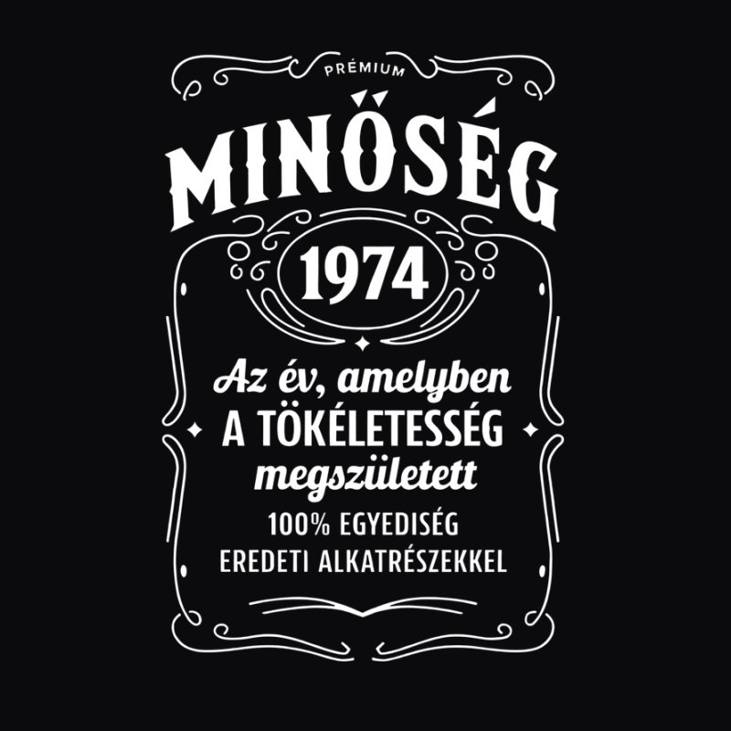 Minőség egyedi évszámos