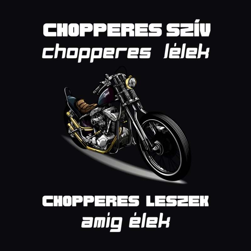 Chopper Motoros szív