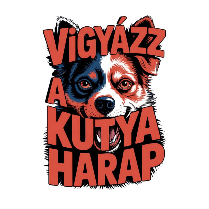 Vigyázz a kutya harap