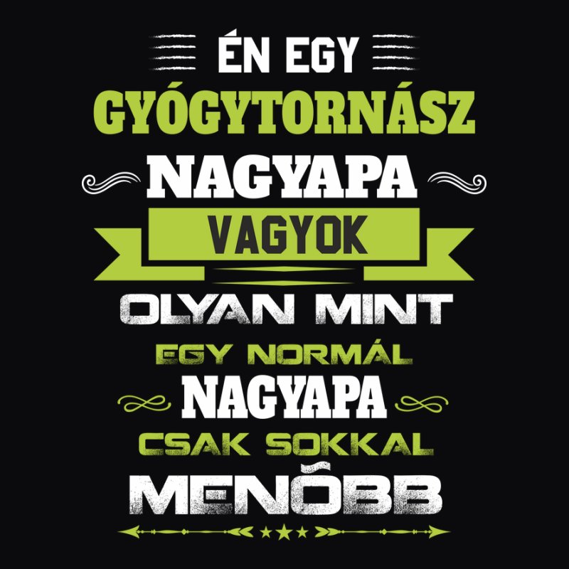 Én egy gyógytornász papa vagyok