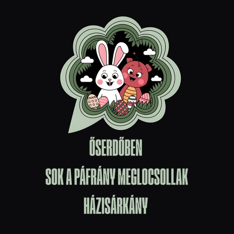 Őserdőben sok. Locsolkodó póló