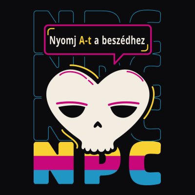 NPC gamer póló