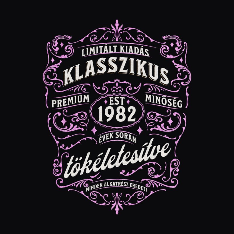 limitált kiadás születésnapi póló női