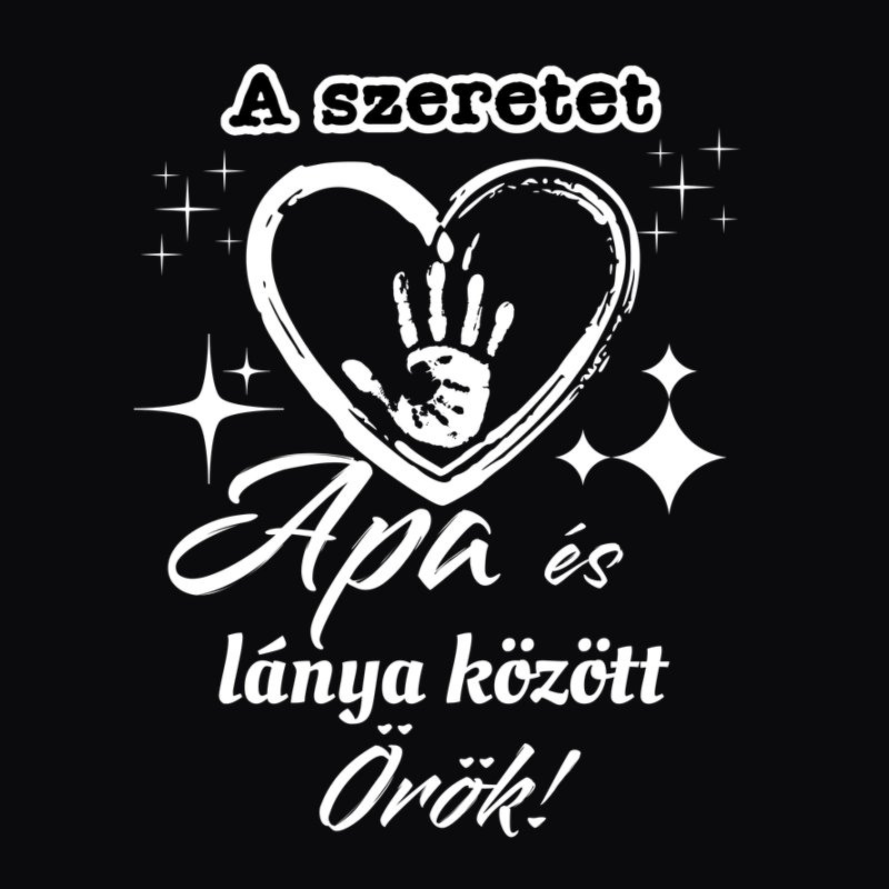 A szeretet apa és lánya között örök