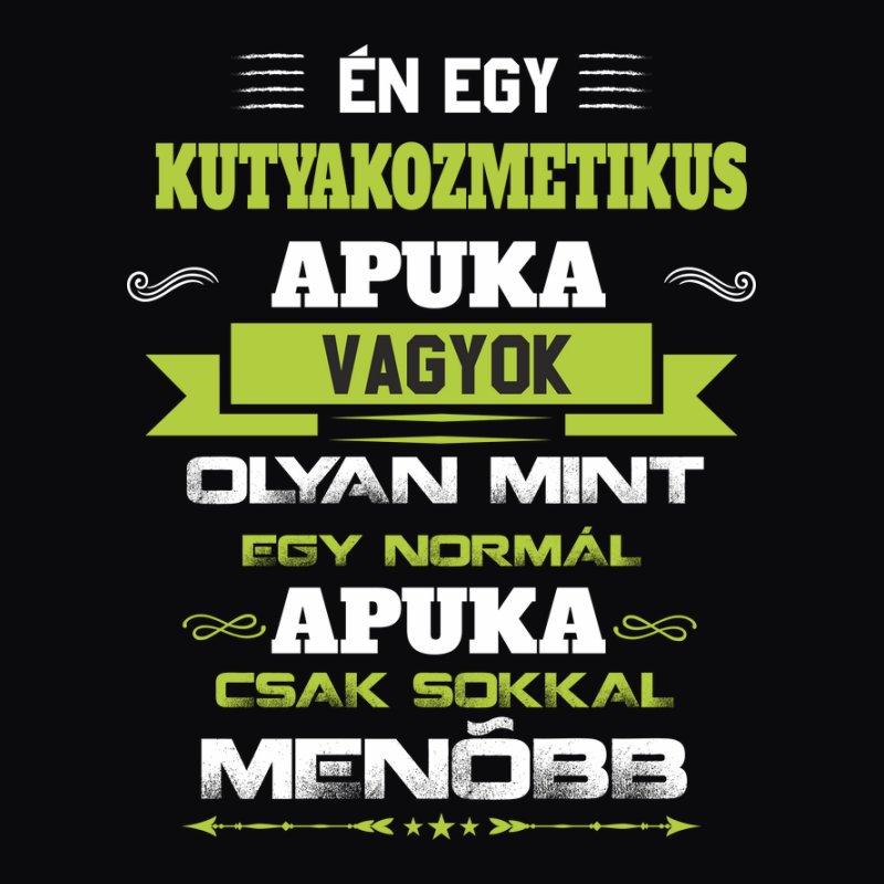 kutyakozmetikus apa vagyok