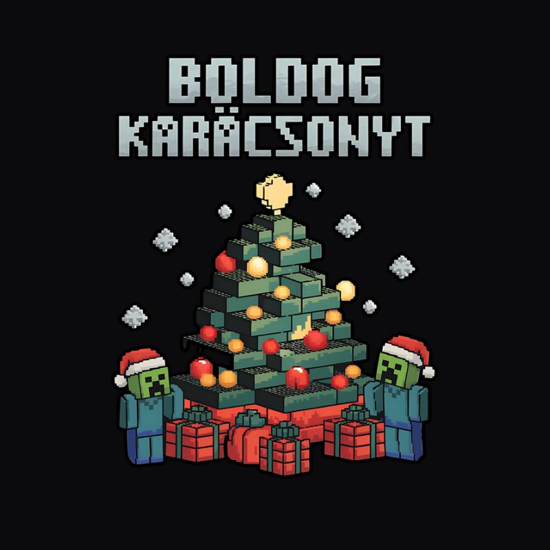 Minecraft boldog karácsonyt