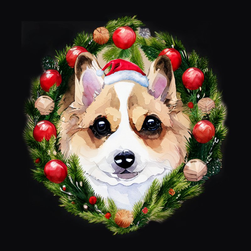Karácsonyi corgi