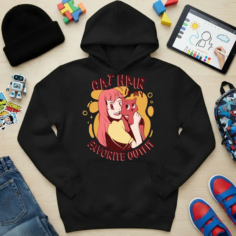 Gyerek kapucnis pulcsi