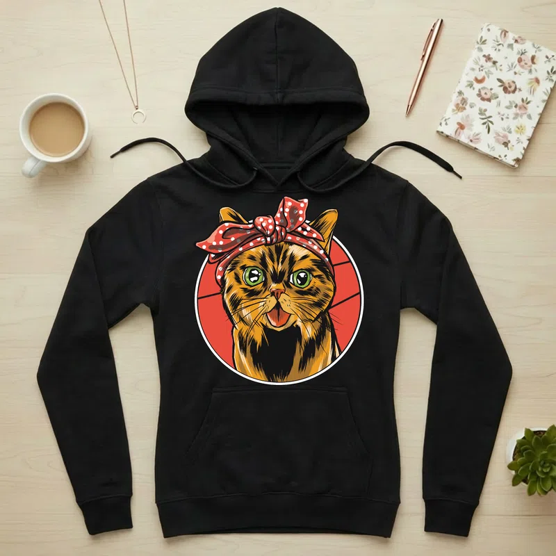 Női kapucnis pulcsi