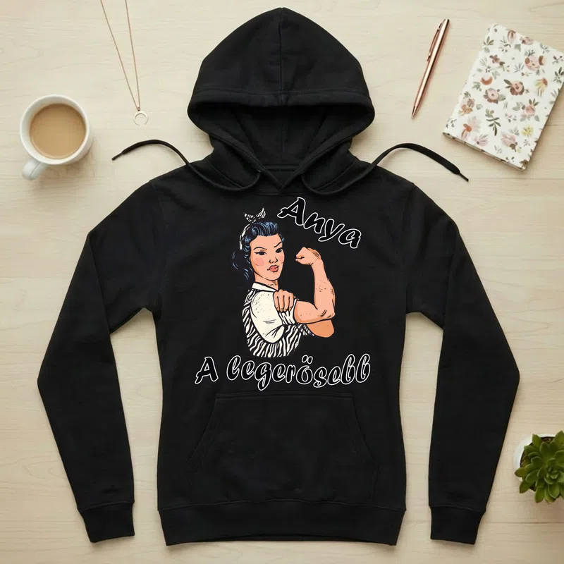 Női kapucnis pulcsi