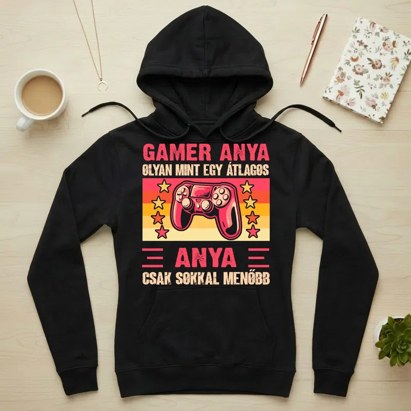 Női kapucnis pulcsi