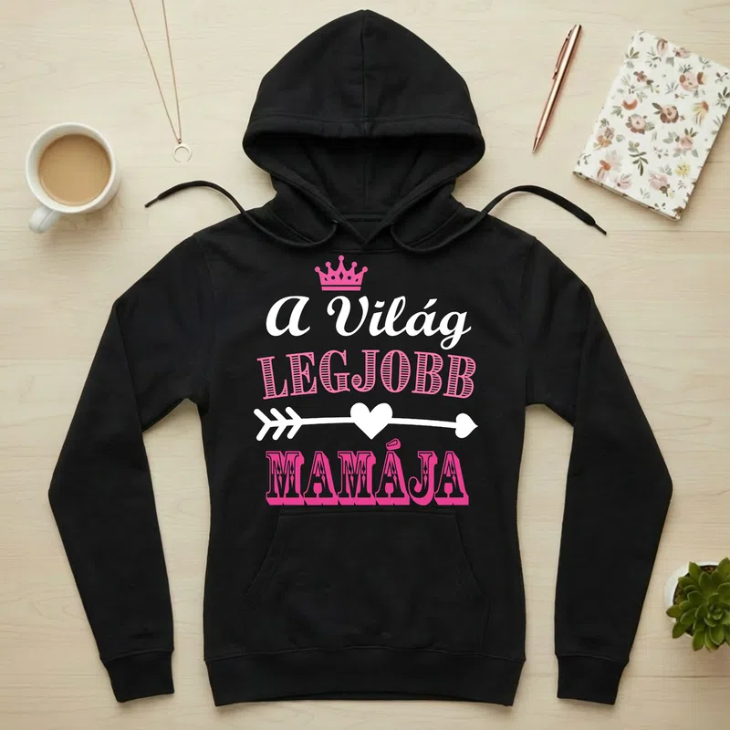 Női kapucnis pulcsi