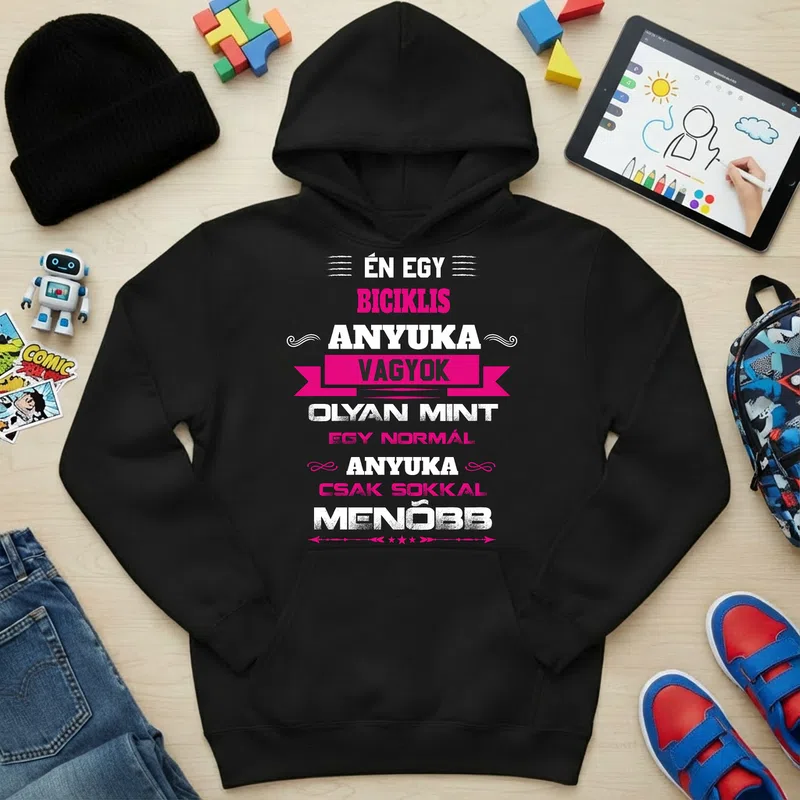 Gyerek kapucnis pulcsi