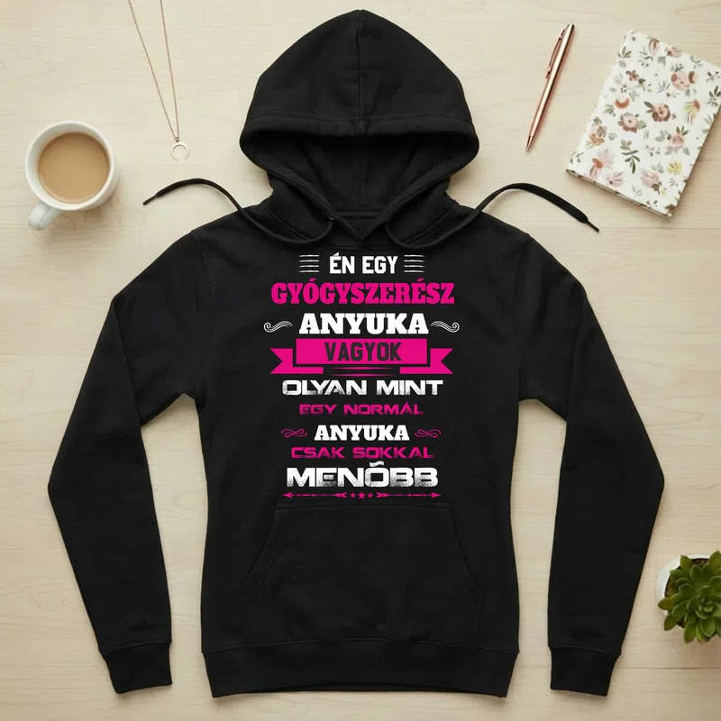 Női kapucnis pulcsi