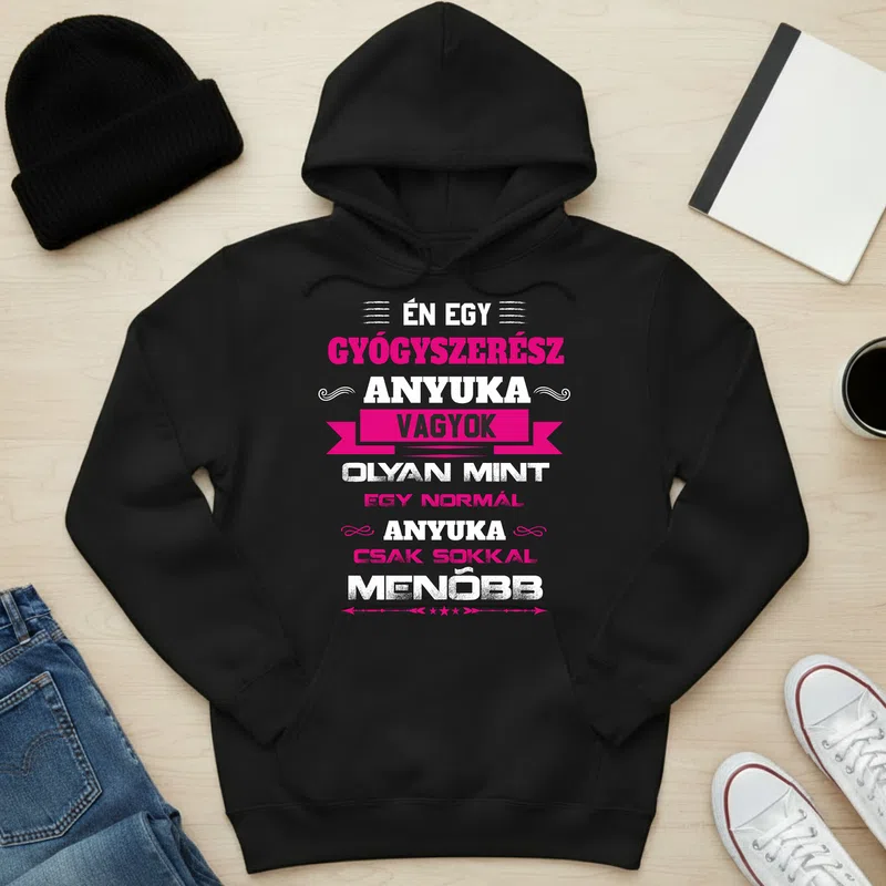 Unisex kapucnis pulcsi