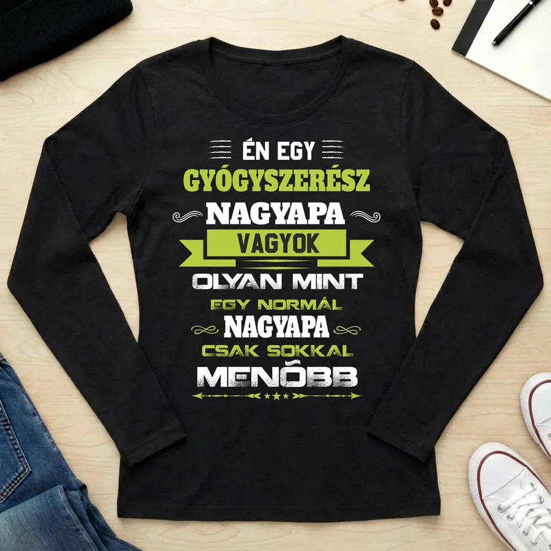 Női hosszú ujjú póló