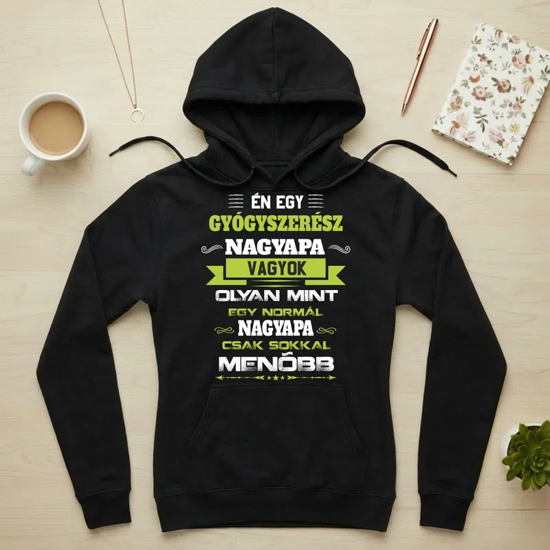 Női kapucnis pulcsi