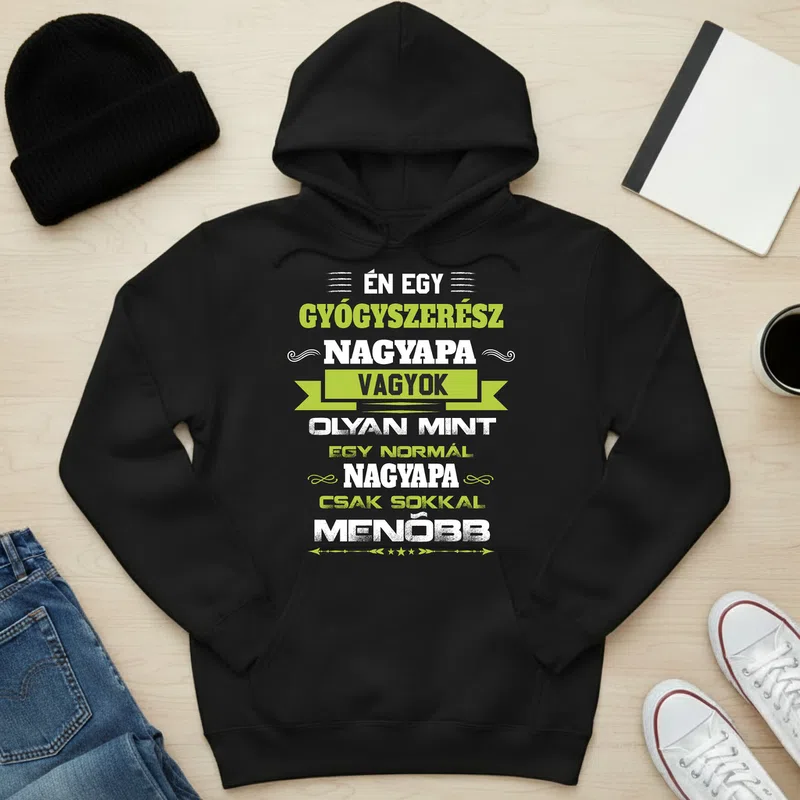 Unisex kapucnis pulcsi