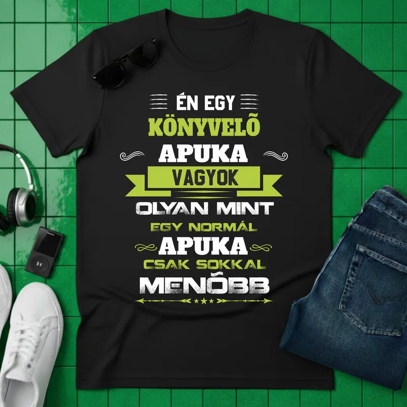 könyvelő Apa Foglalkozások - Férfi póló - Fekete - Foglalkozások - Könyvelő