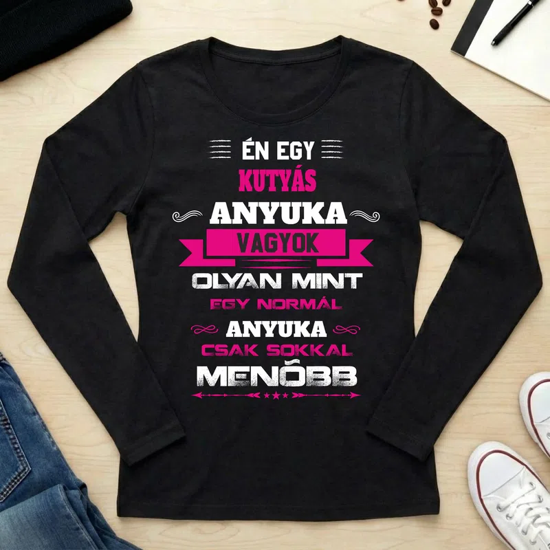 Női hosszú ujjú póló