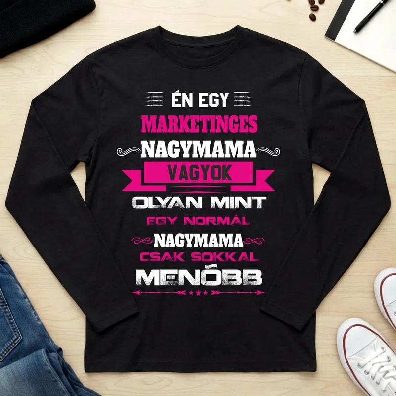 Unisex hosszú ujjú póló