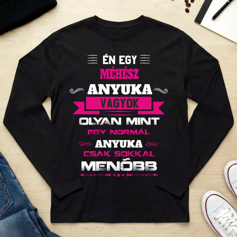 Unisex hosszú ujjú póló