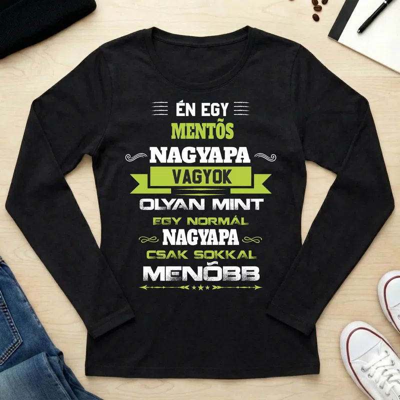 Női hosszú ujjú póló