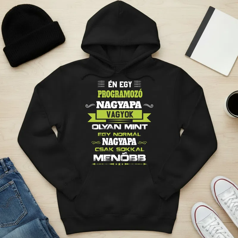 Unisex kapucnis pulcsi